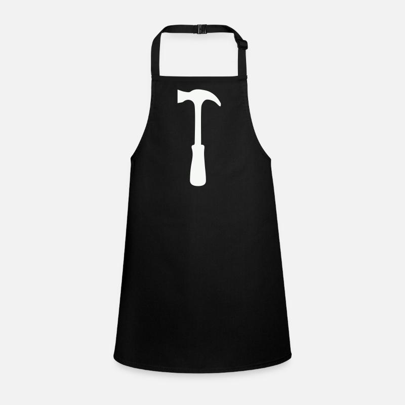Hammer Silhouette Children's Apron