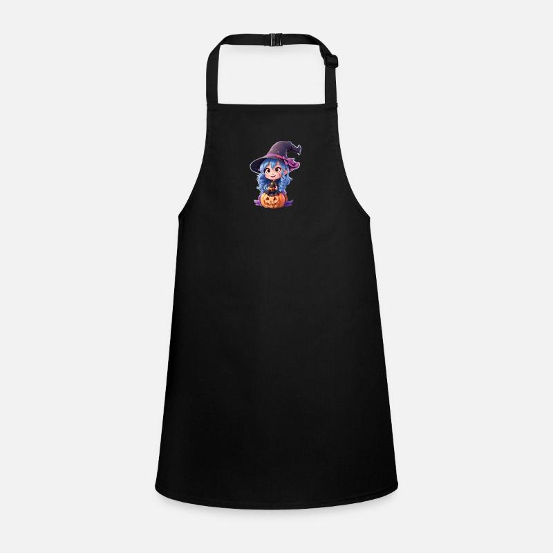 cute halloween witch Children's Apron