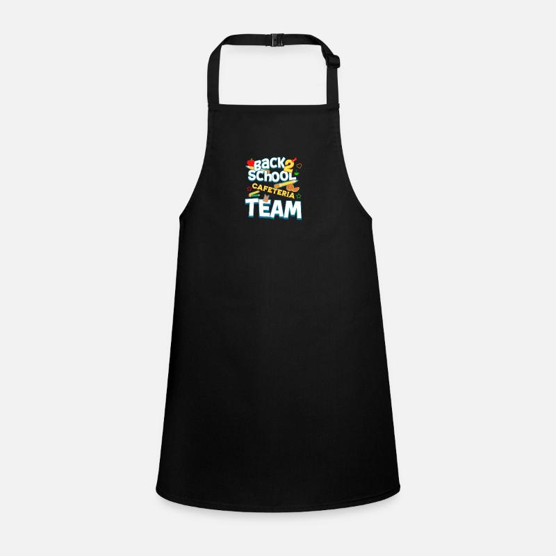 Back To School Cafeteria Team First Day of School Children's Apron