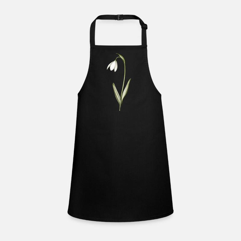 small snowdrops Children's Apron