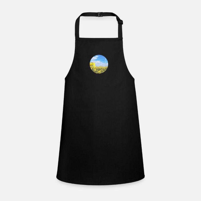 field with windmill Children's Apron
