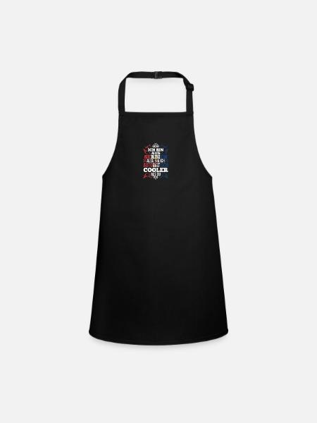 Serbe Serbe Serbie - Tablier Enfant - noir - Devant