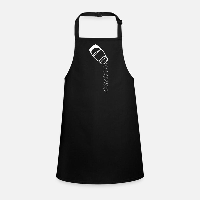Design salt shaker rain Children's Apron