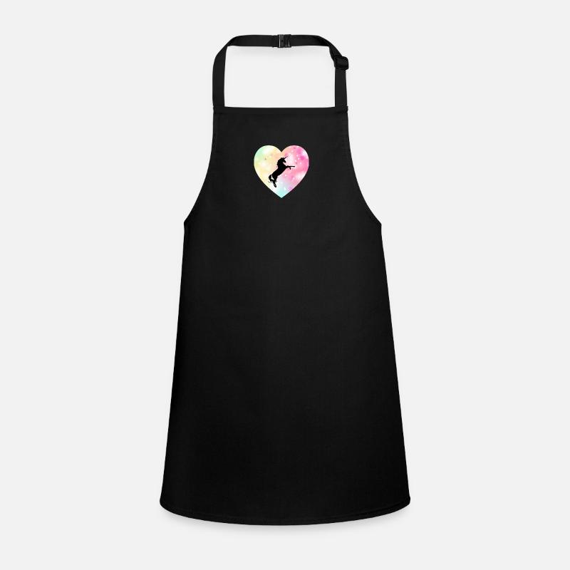 Licorne 1001 - Tablier Enfant - noir