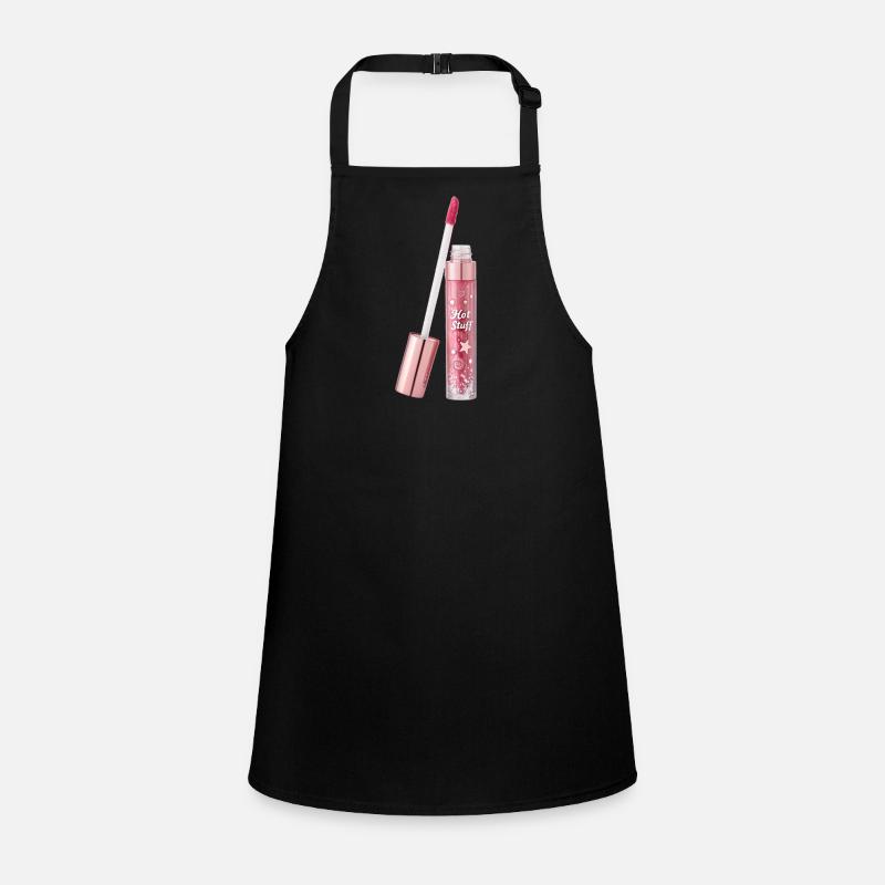 Lip gloss with glitter effect Children's Apron