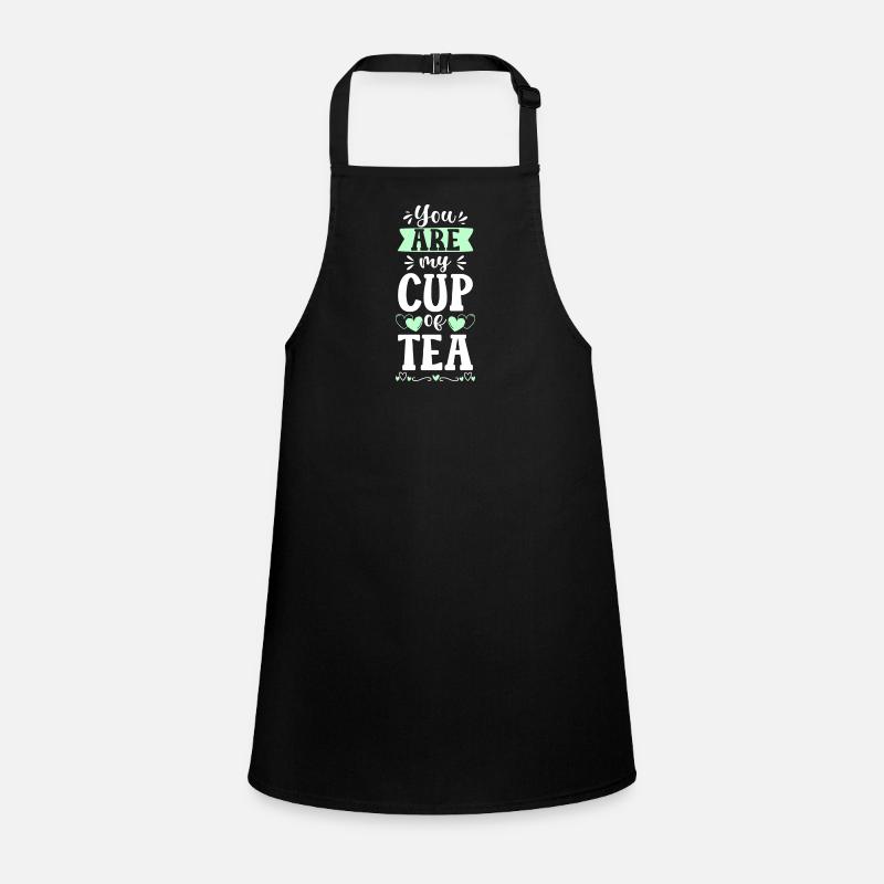 Tea Cup Green Tea Teas Children's Apron