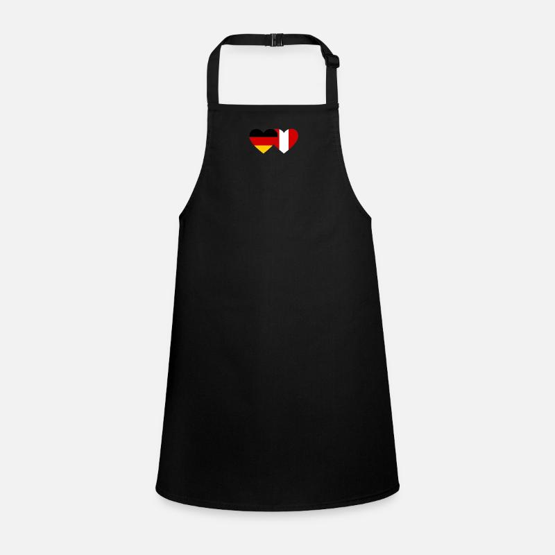 Allemagne Pérou Drapeau du Cœur Tablier Enfant