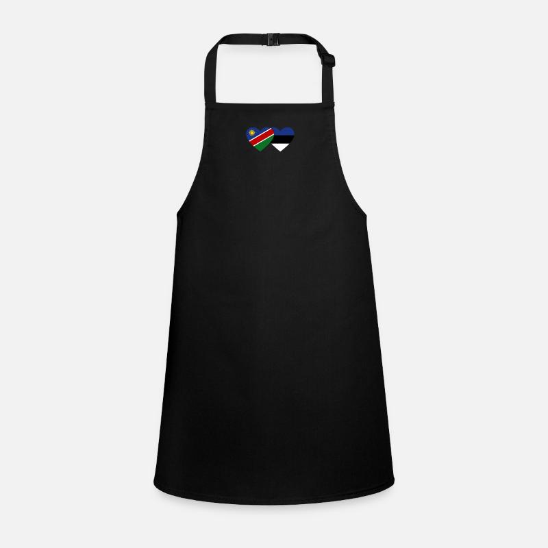 Namibia Estonia Flag Heart Children's Apron