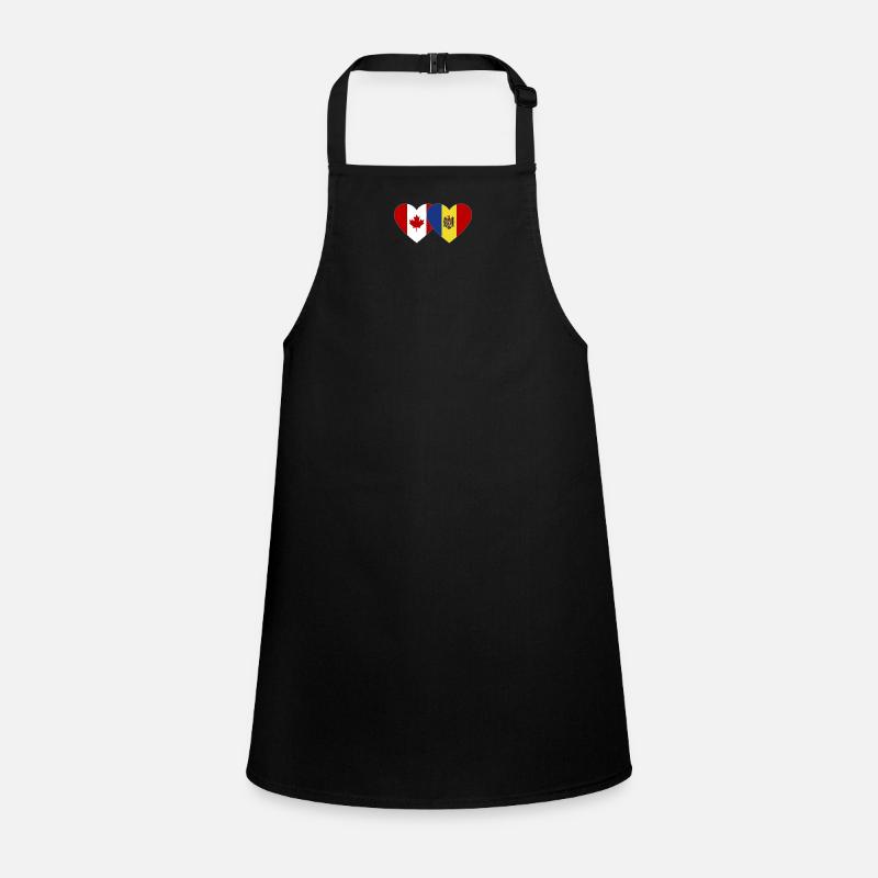 Drapeau du Canada et de la Moldavie Tablier Enfant