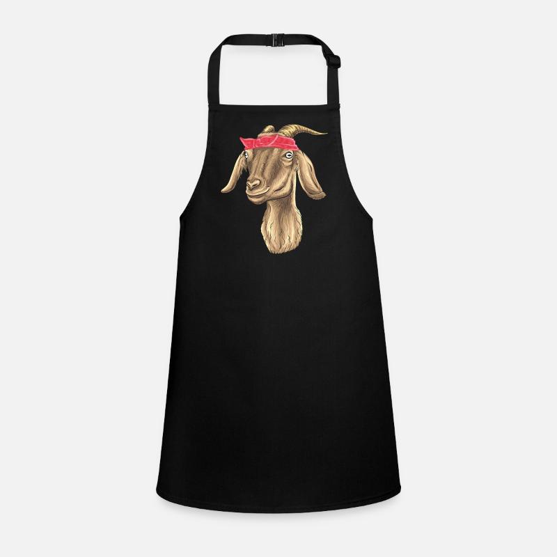 Goat with Bandana Children's Apron