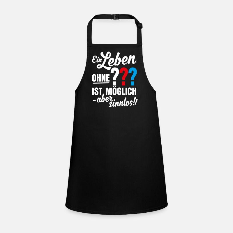 The Three ??? Life Without Is Pointless Text Children's Apron