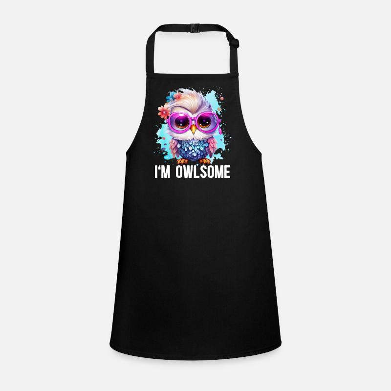 I'M Owlsome Schürze für Kinder