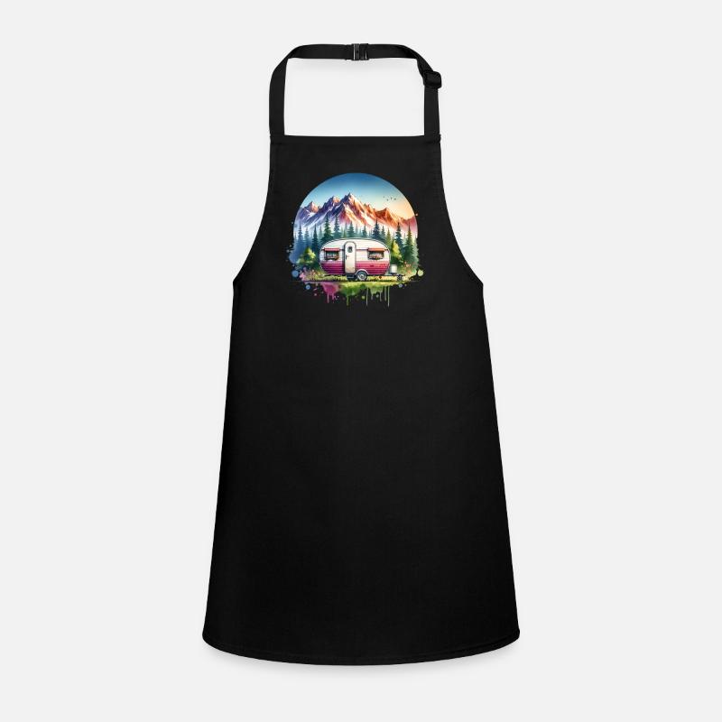 Camping Camper Wohnwagen Schürze für Kinder