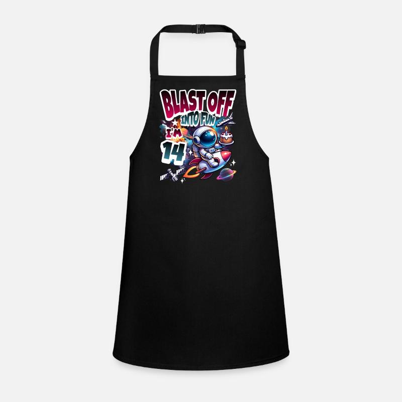 Astronaut 14th Birthday Space Children's Apron