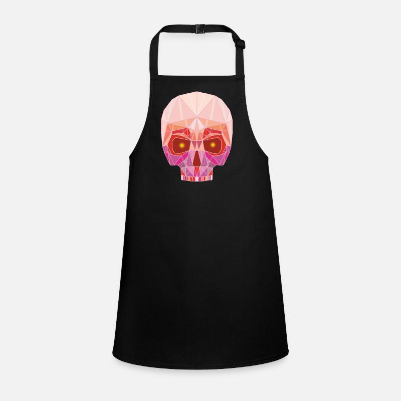 Ruby Skull Children's Apron