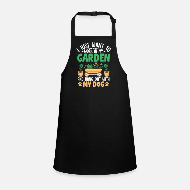 Chien de jardin Tablier Enfant