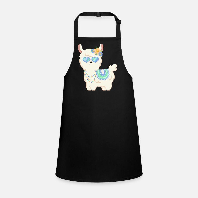 Summer alpaca - time for summer Children's Apron