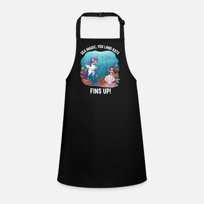 Sea Magic with Unicorn Children's Apron