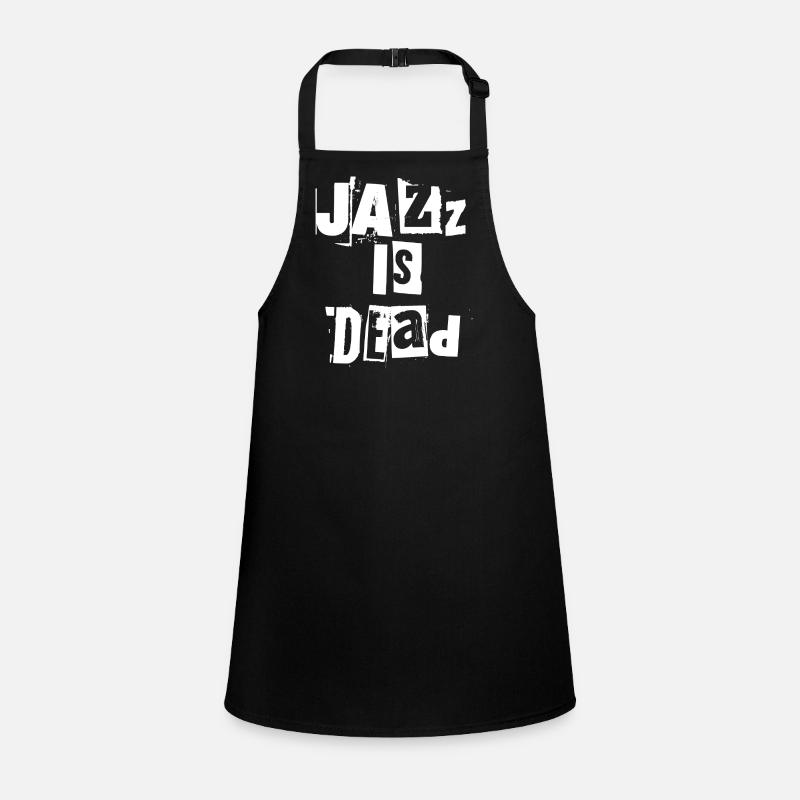 Jazz is Dead Typographie grunge Tablier Enfant