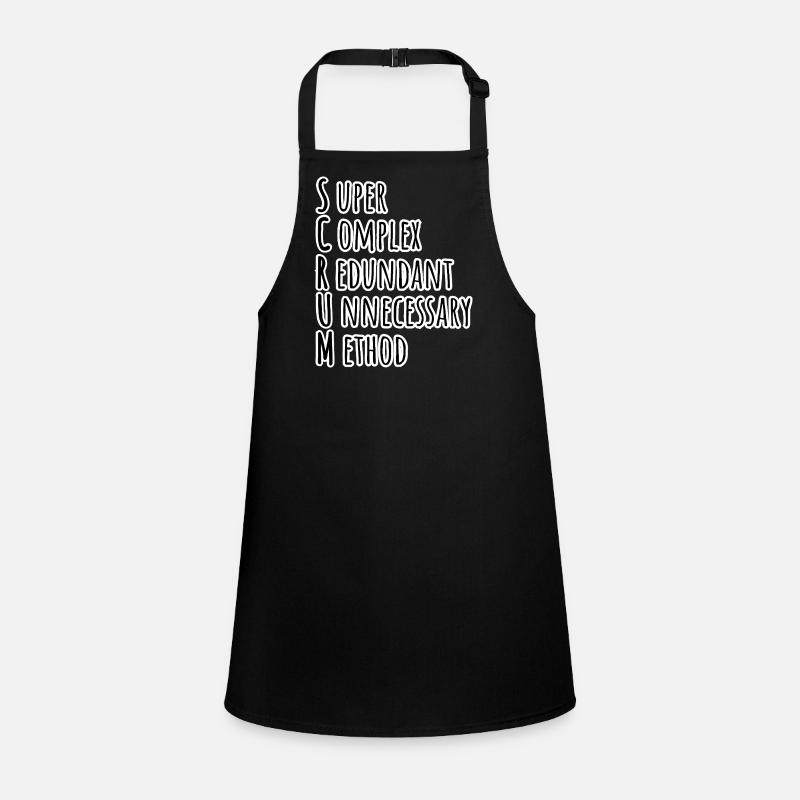 Affinement du backlog quotidien de l’équipe Scrum Master ! Agile! Tablier Enfant