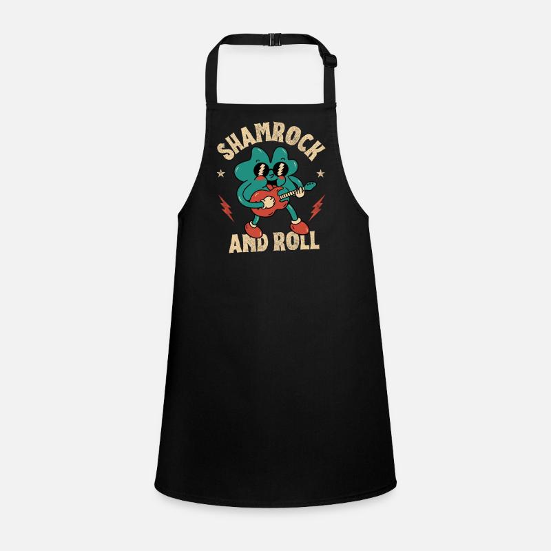 Shamrock and Roll Children's Apron