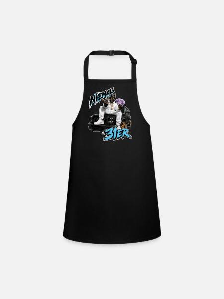 Loyalty knows no false friends - Children's Apron - black - Front