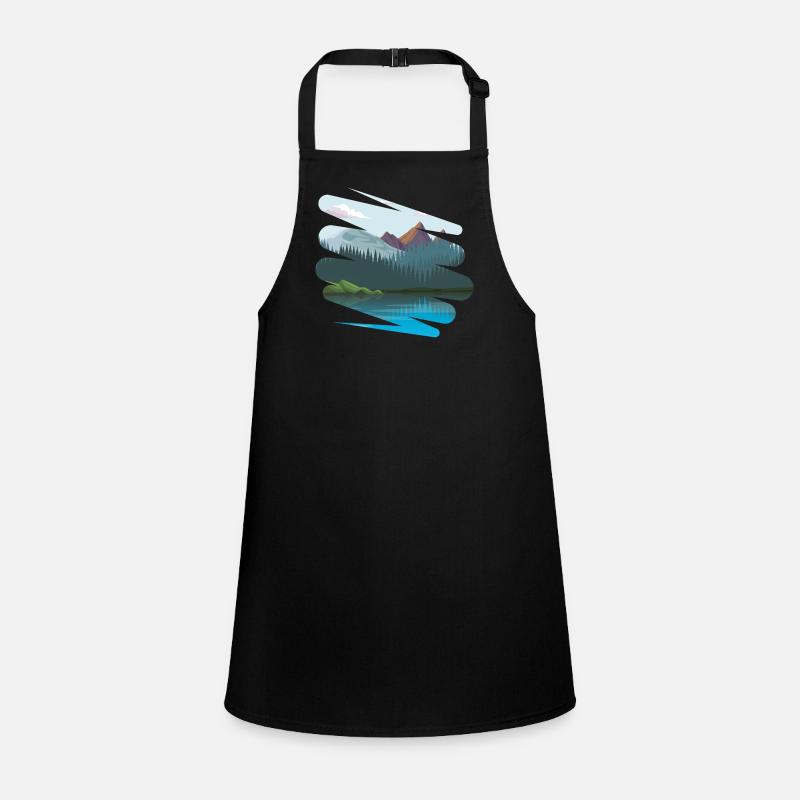Landscape with even more mountains Children's Apron