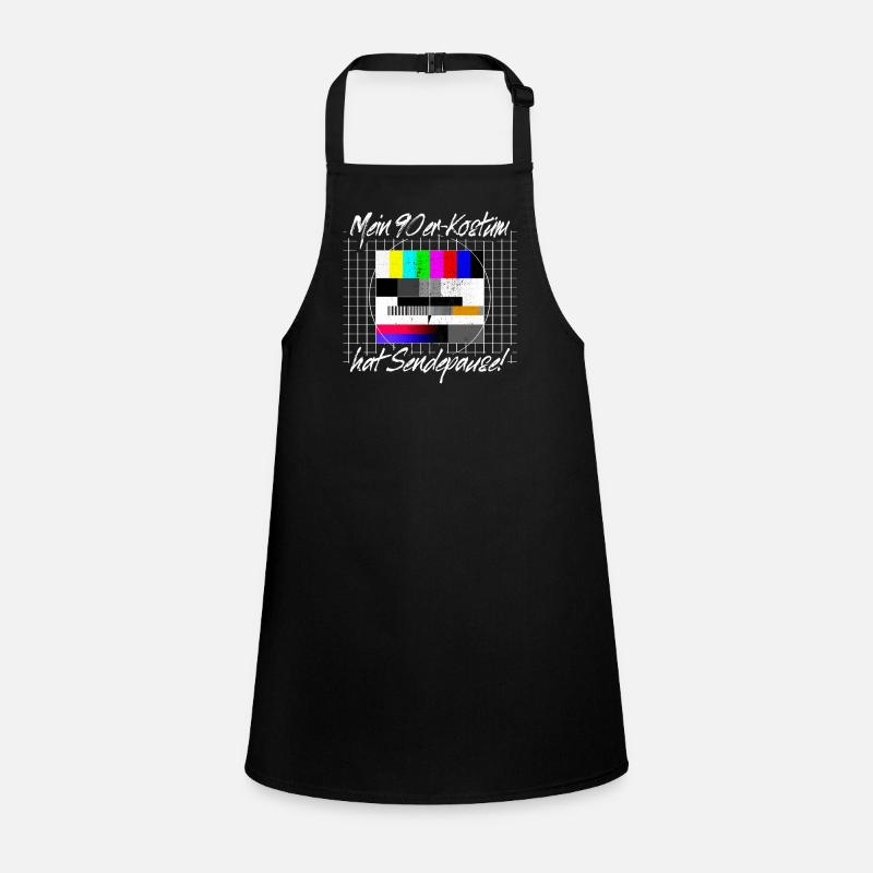 90s Costume Broadcast Break Test Image 90s Party Children's Apron