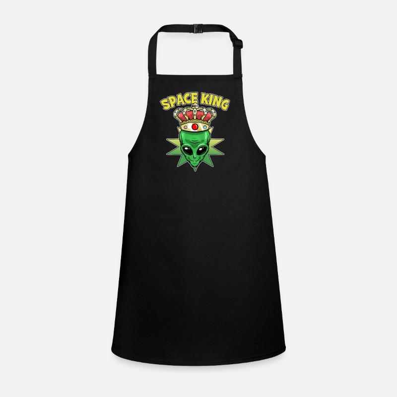 Space King Alien Children's Apron
