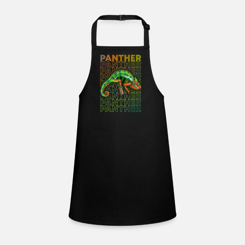 Panther Chameleon Reptile Keeper Children's Apron