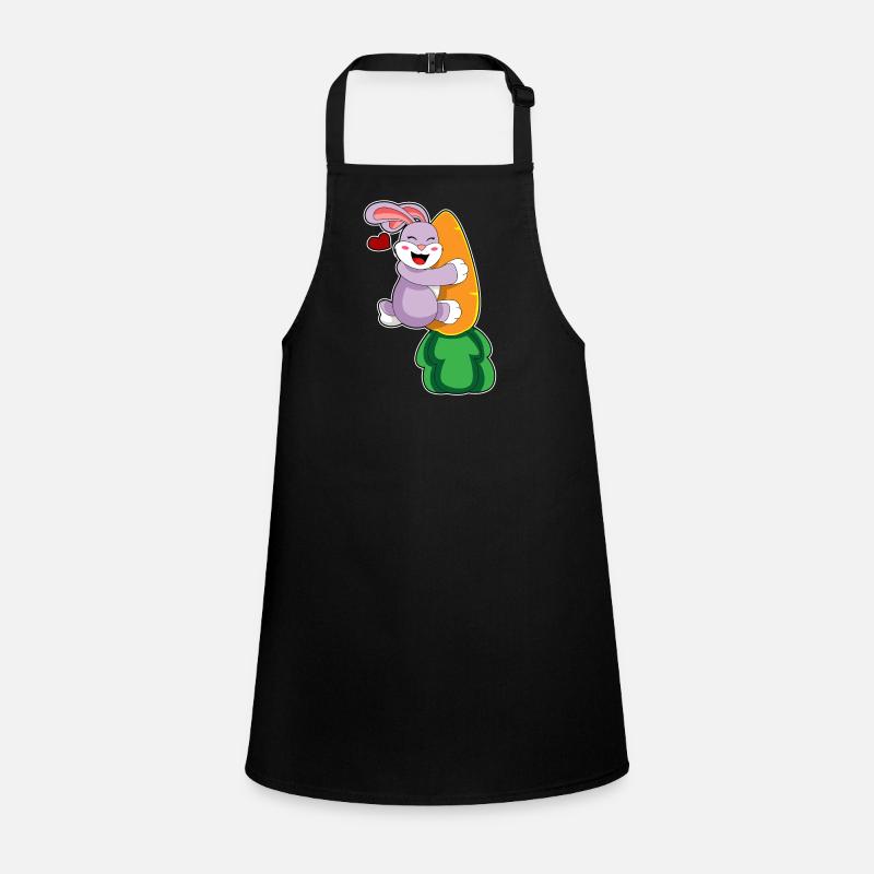 Rabbit with carrot Children's Apron
