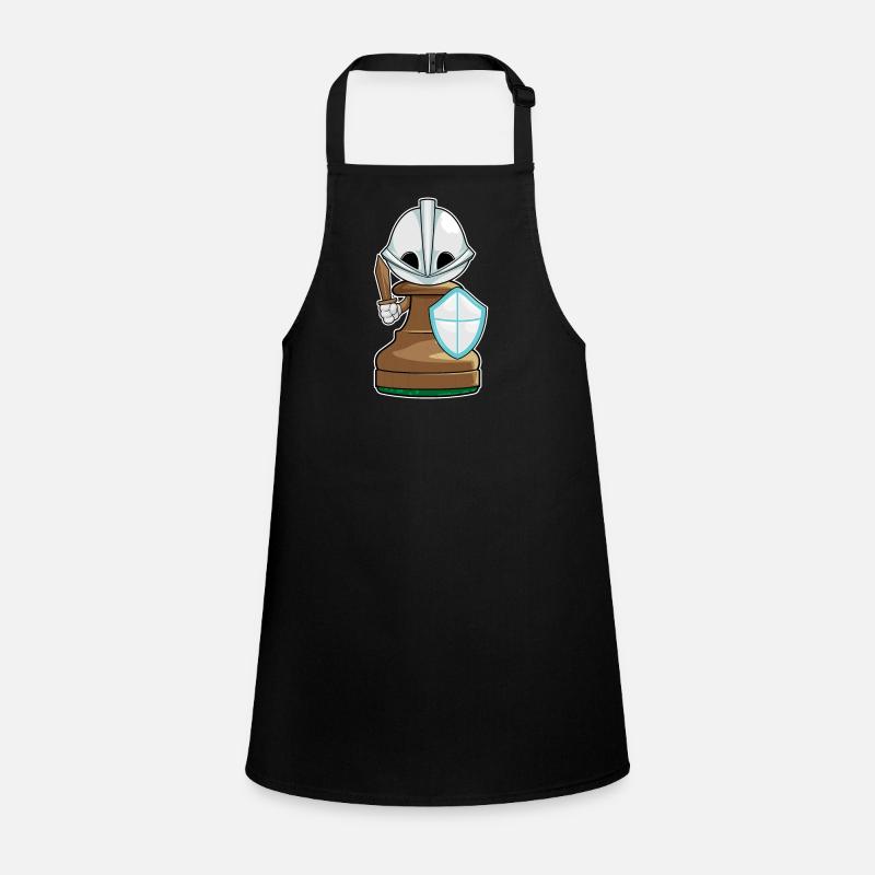 Schachfigur Bauer Schach Schürze für Kinder