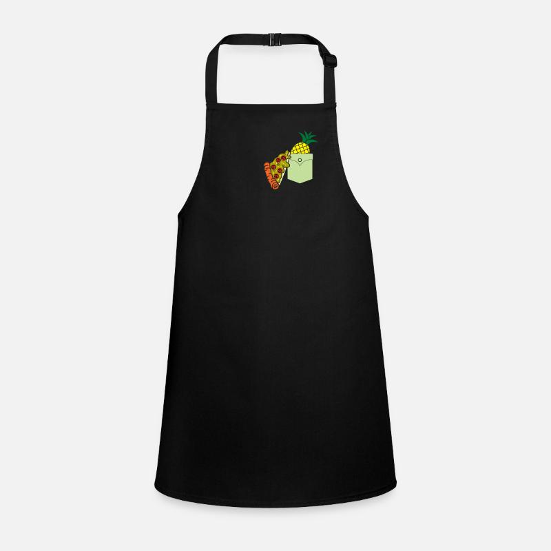 Pizza Ananas Schürze für Kinder