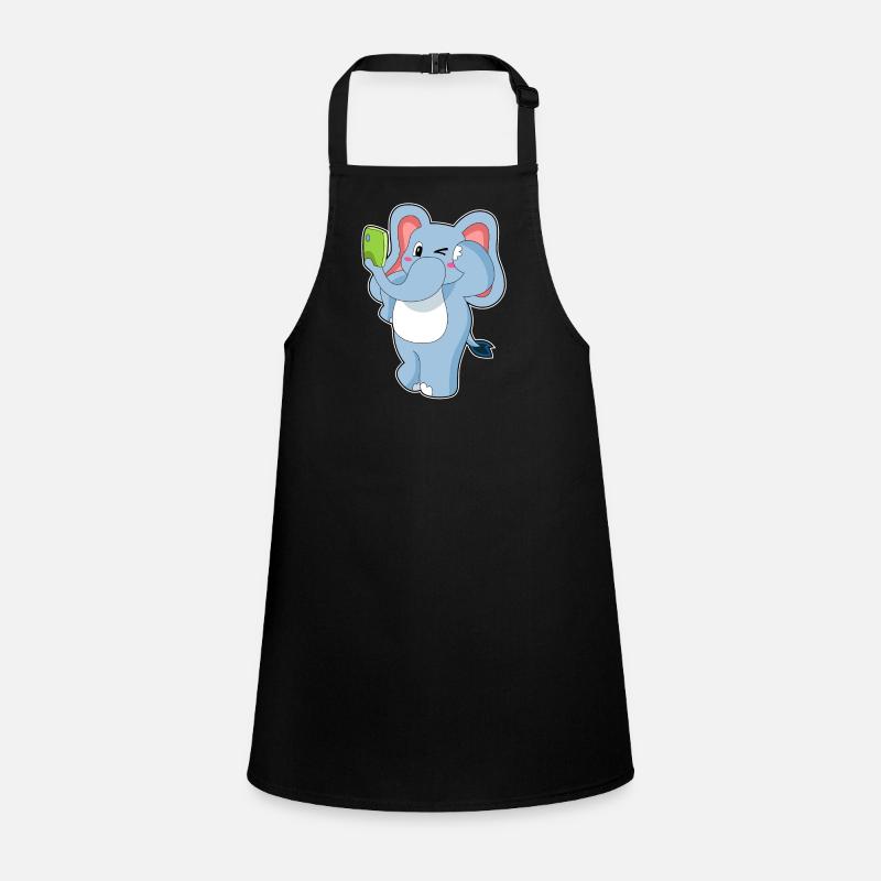 Téléphone portable éléphant Tablier Enfant
