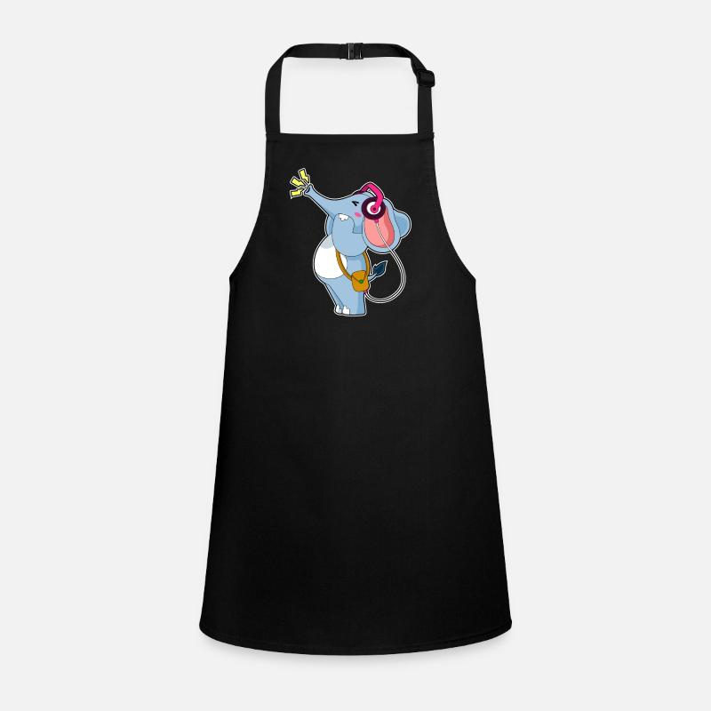 Musique casque Elephant Tablier Enfant