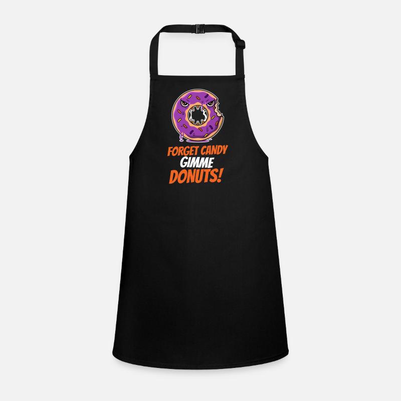 Lustiges Gimme Donuts Halloween Kostüm Schürze für Kinder