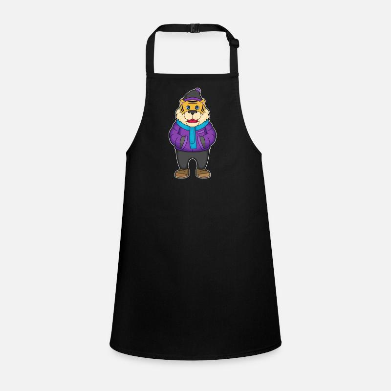 Bonnet écharpe tigre Tablier Enfant