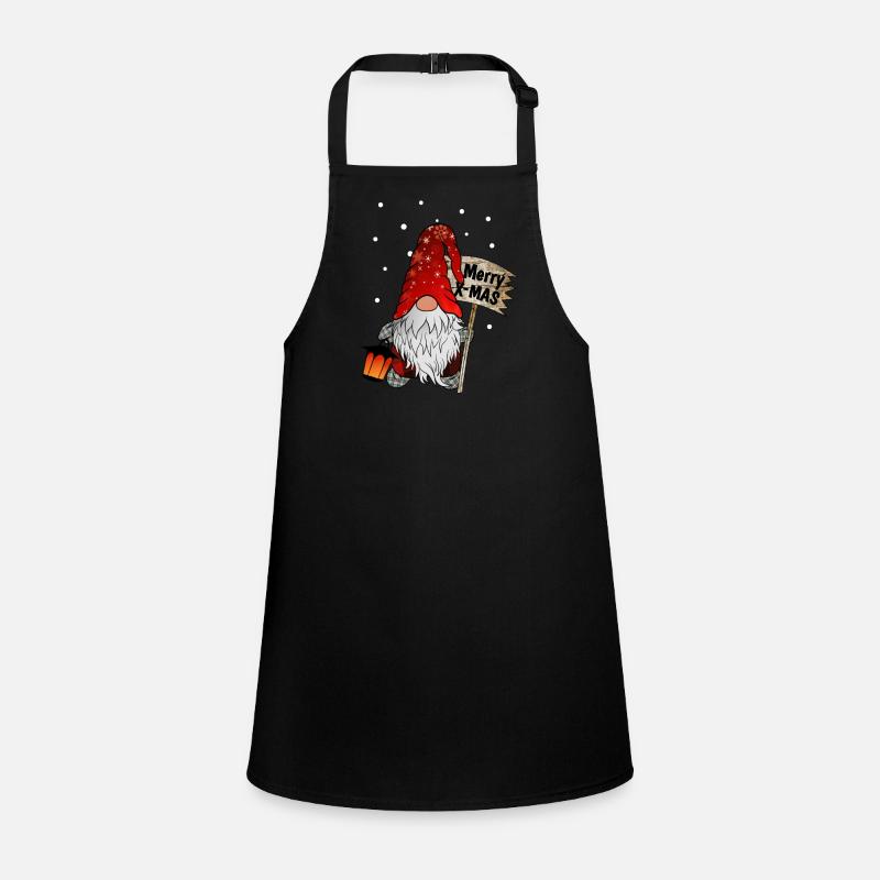 Christmas Dwarf Christmas Gnome Children's Apron