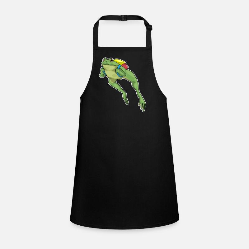 Frosch Wanderer Rucksack Schürze für Kinder