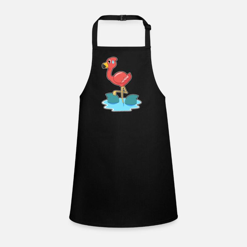 Flamingo Hai Schürze für Kinder