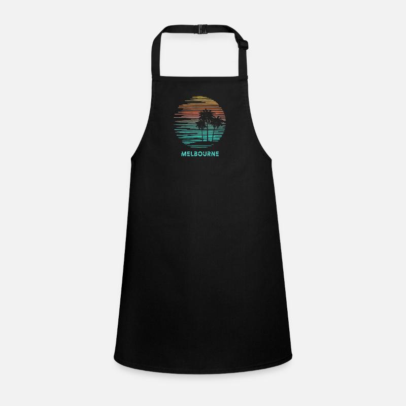 Melbourne Australia Cool Souvenir Vacation Children's Apron
