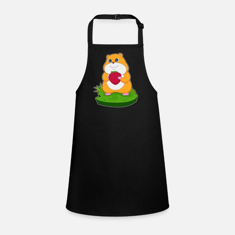Hamster Fraise Fruit Tablier Enfant