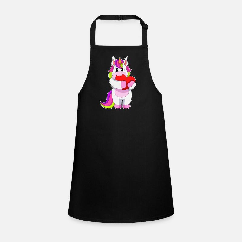 Cœur de licorne Tablier Enfant