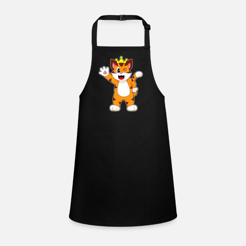 Tiger King Crown Children's Apron