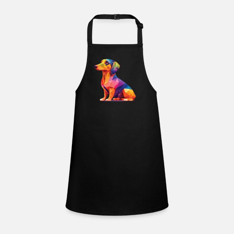 Teckel Chiens Mignon Chien Pet Ami Design Tablier Enfant