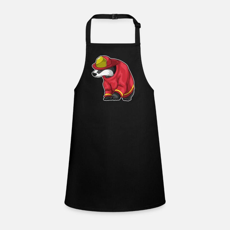 Honey Badger Firefighter Fire Brigade Tablier Enfant