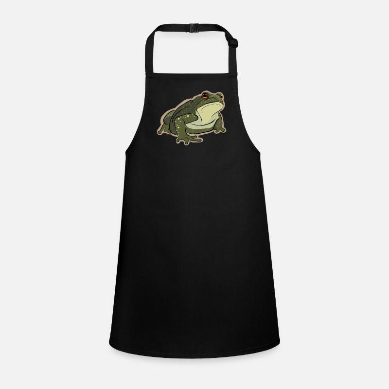 Tree Frog Toad Tadpole Frog Breeder Frog Children's Apron