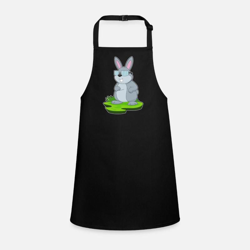 Rabbit Glasses Children's Apron