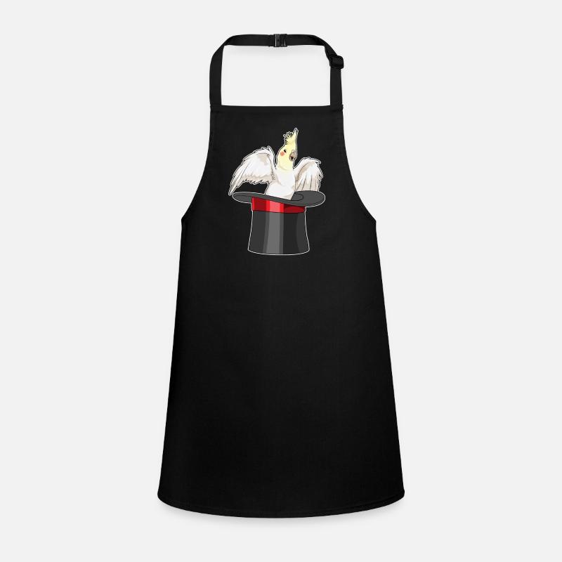 Parrot Wizard Cylinder Children's Apron