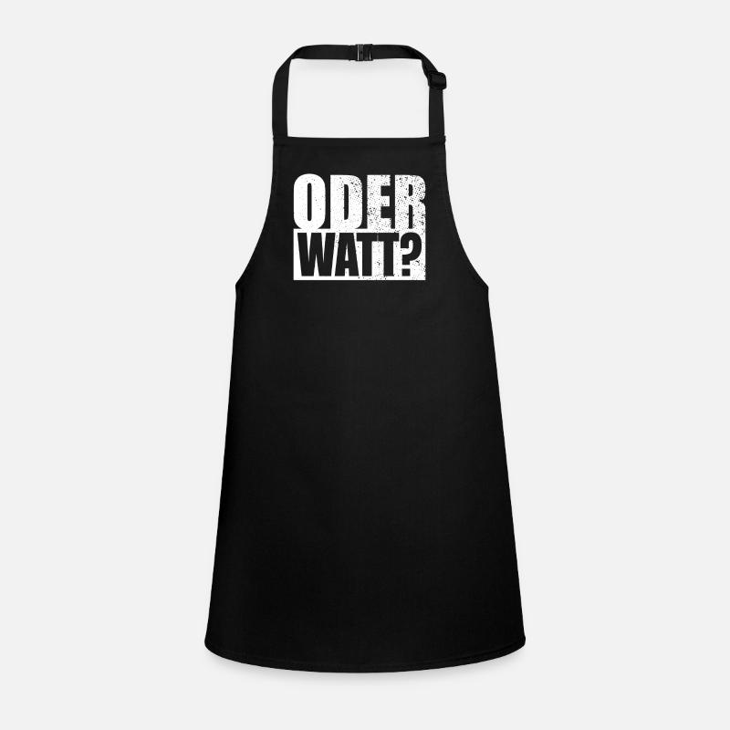 Oder Watt Hömma Ruhrgebiet Dortmund Essen Ruhrpott Schürze für Kinder